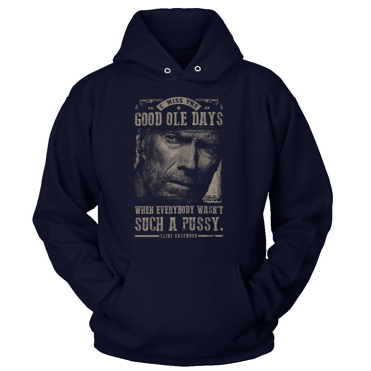 T-shirt Unisex Hoodie / Navy / S Good Ole Days (Ladies)
