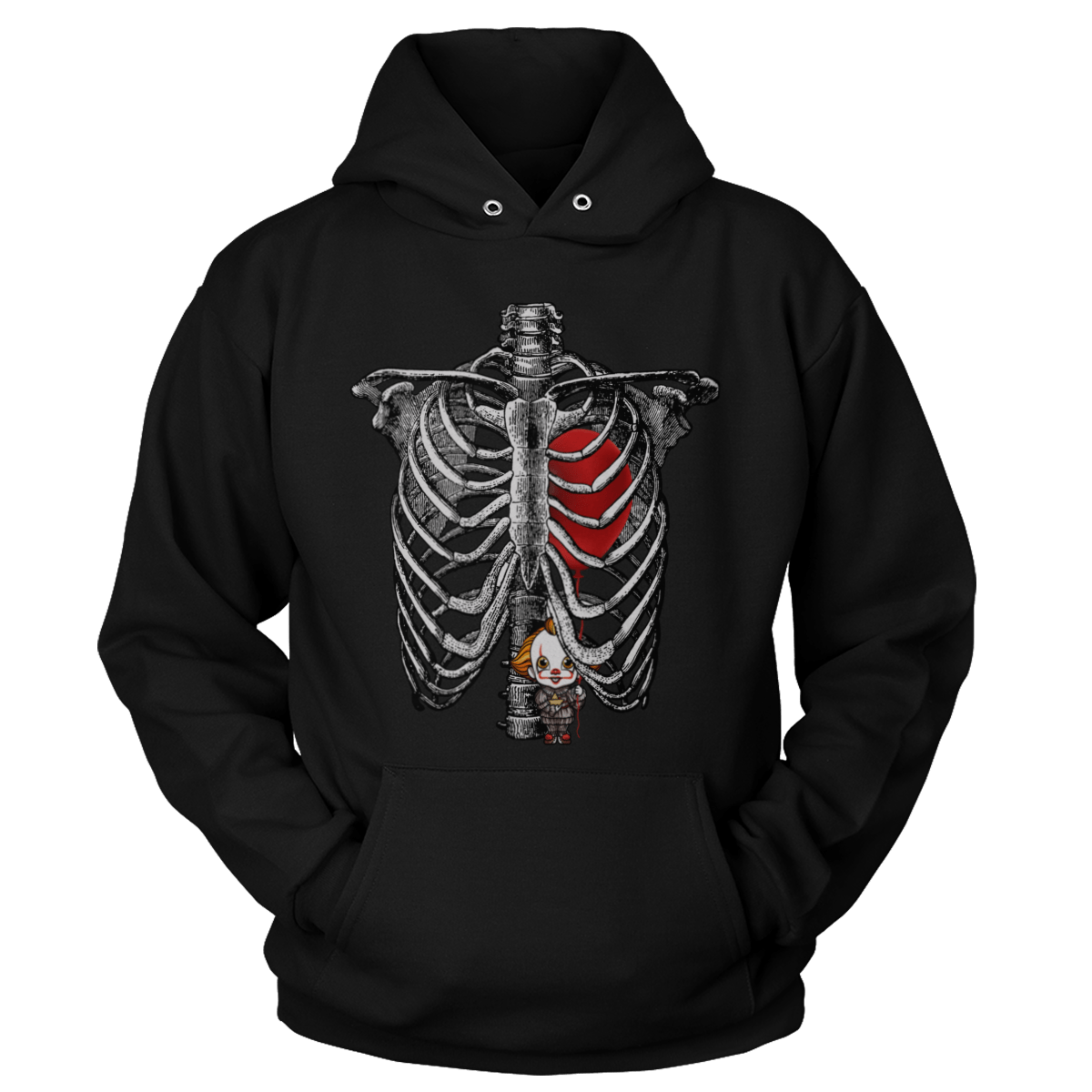T-shirt Unisex Hoodie / Black / S Pennywise Halloween
