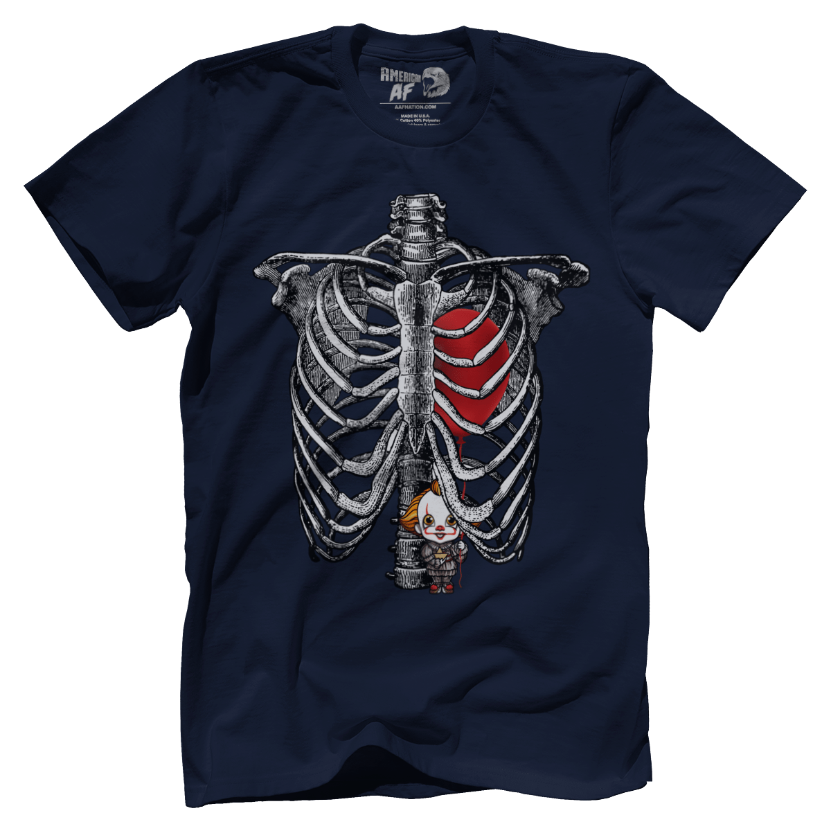 T-shirt Premium Mens Shirt / Navy / XS Pennywise Halloween