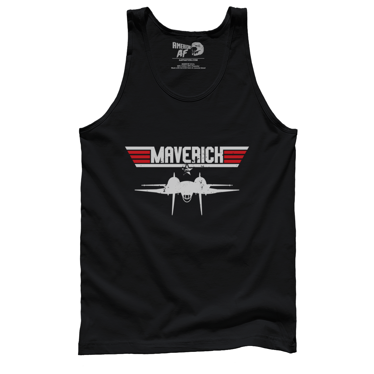 T-shirt Premium Mens Tank / Black / S Maverick