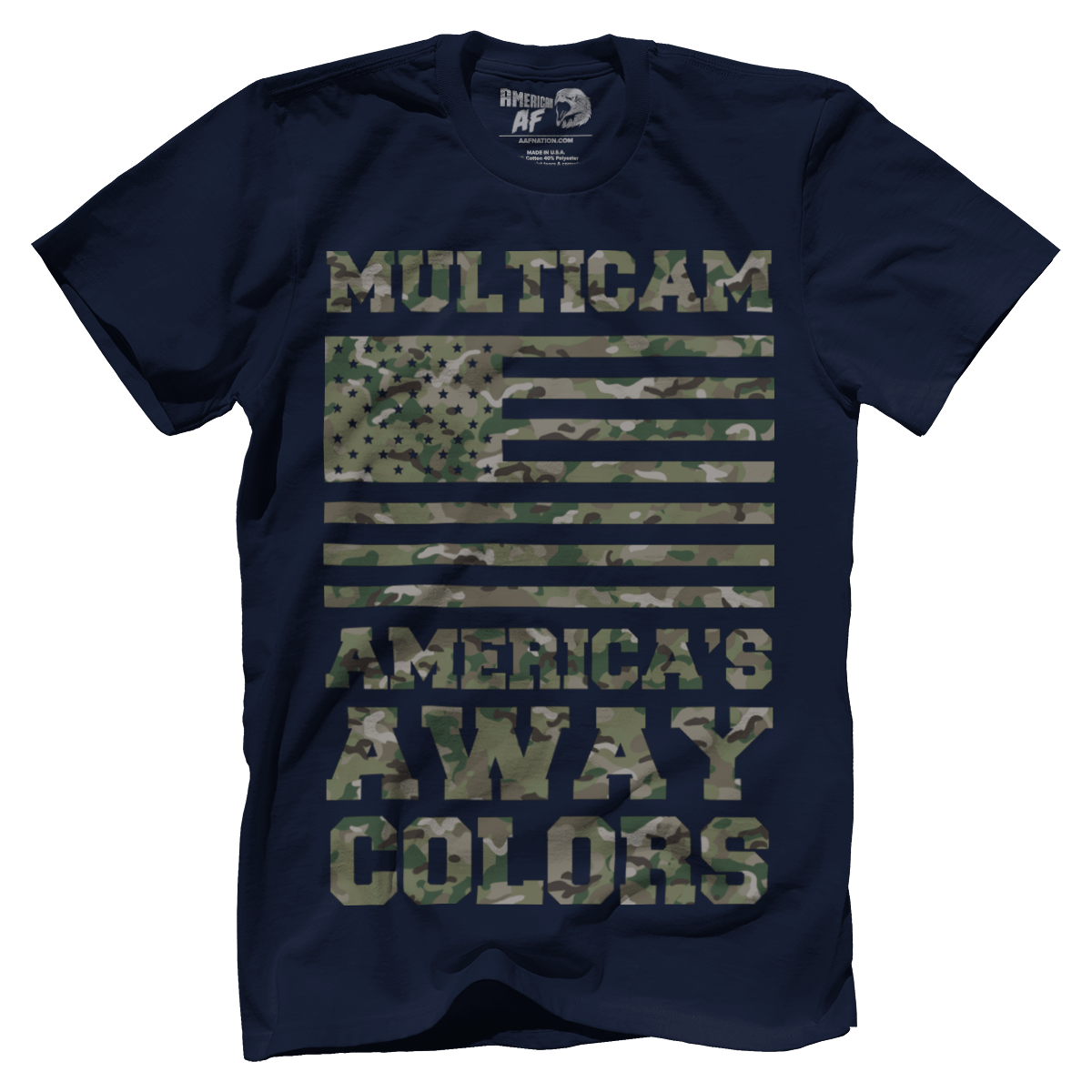 T-shirt Premium Mens Shirt / Navy / S MULTICAM- America's Away Colors! v1
