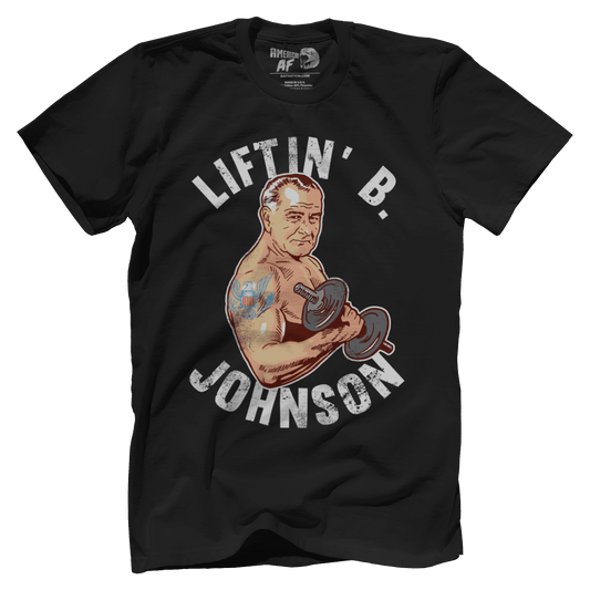 T-shirt Premium Mens Shirt / Black / XS Liftin' B Johnson
