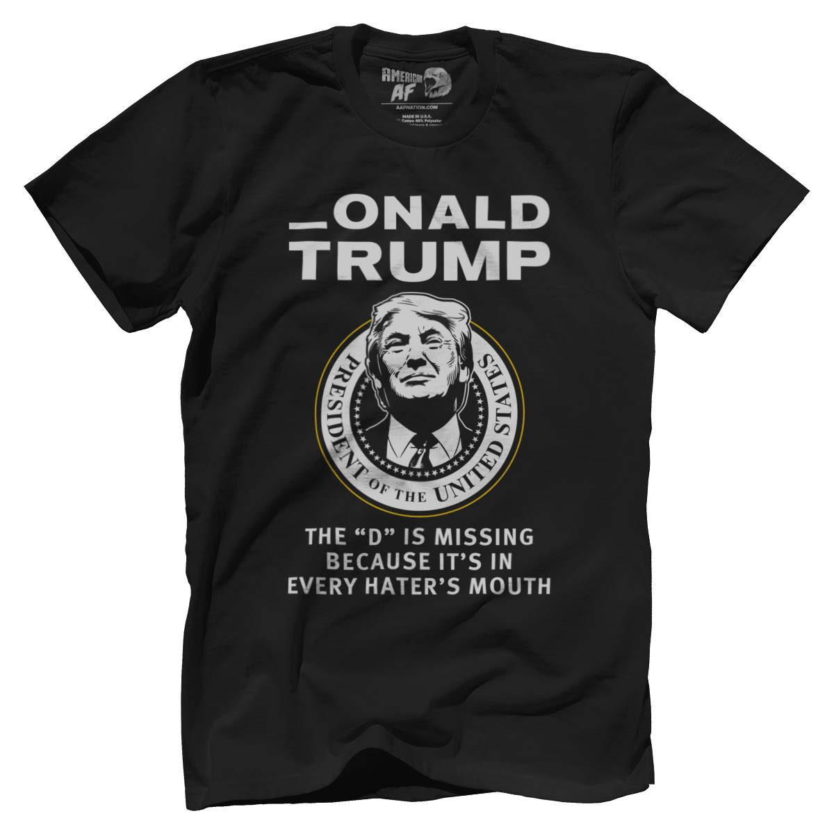 T-shirt Premium Mens Shirt / Black / XS _onald Trump