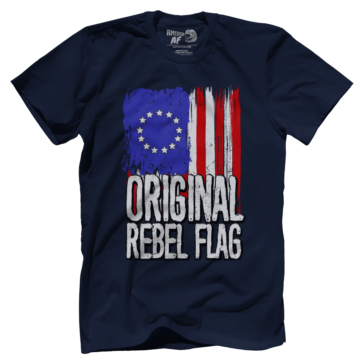 T-shirt Premium Mens Shirt / Navy / XS Original Rebel Flag
