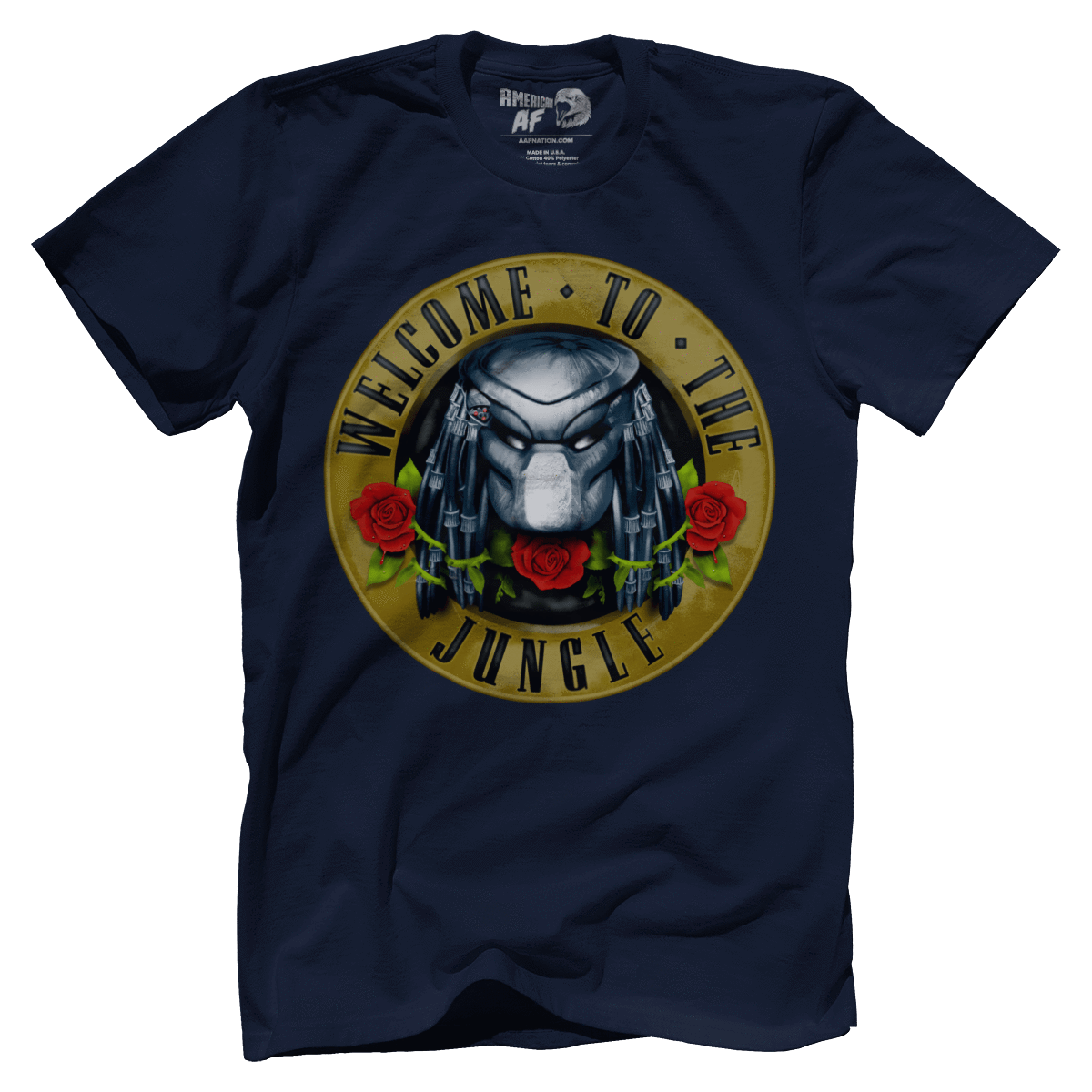 T-shirt Premium Mens Shirt / Navy / 5XL Welcome to The Jungle (parody)