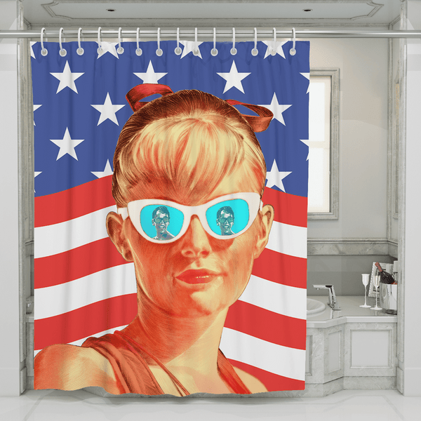 Wendy Patriot - Shower Curtain