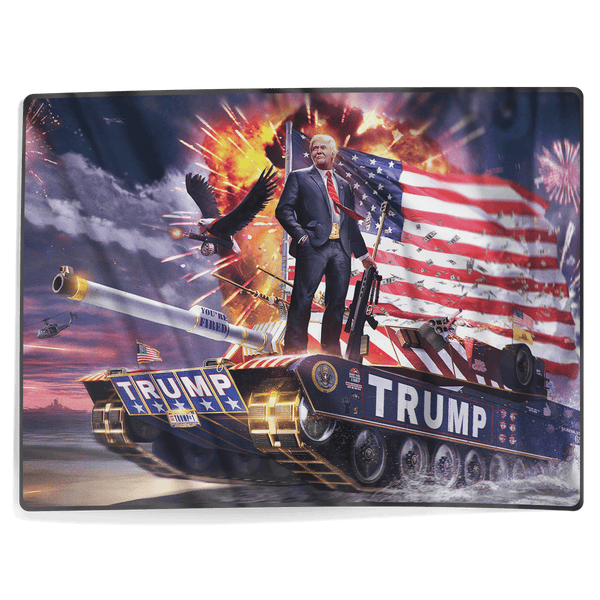 Trump Tank Blanket