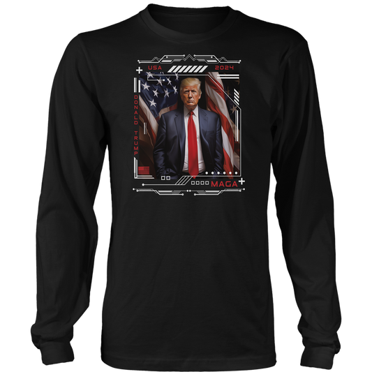 USA Trump 2024 Long Sleeve