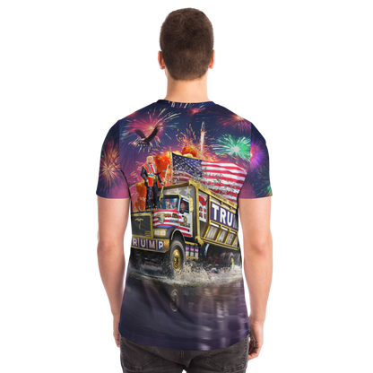 Trump Tank 2025 DOGE AOP - T SHIRT