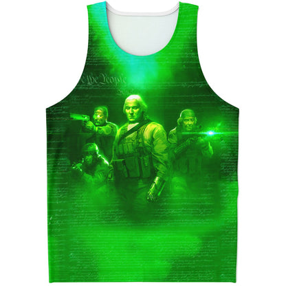 Seal Team 1776 (Night Vision) Unisex Tank Top - AOP