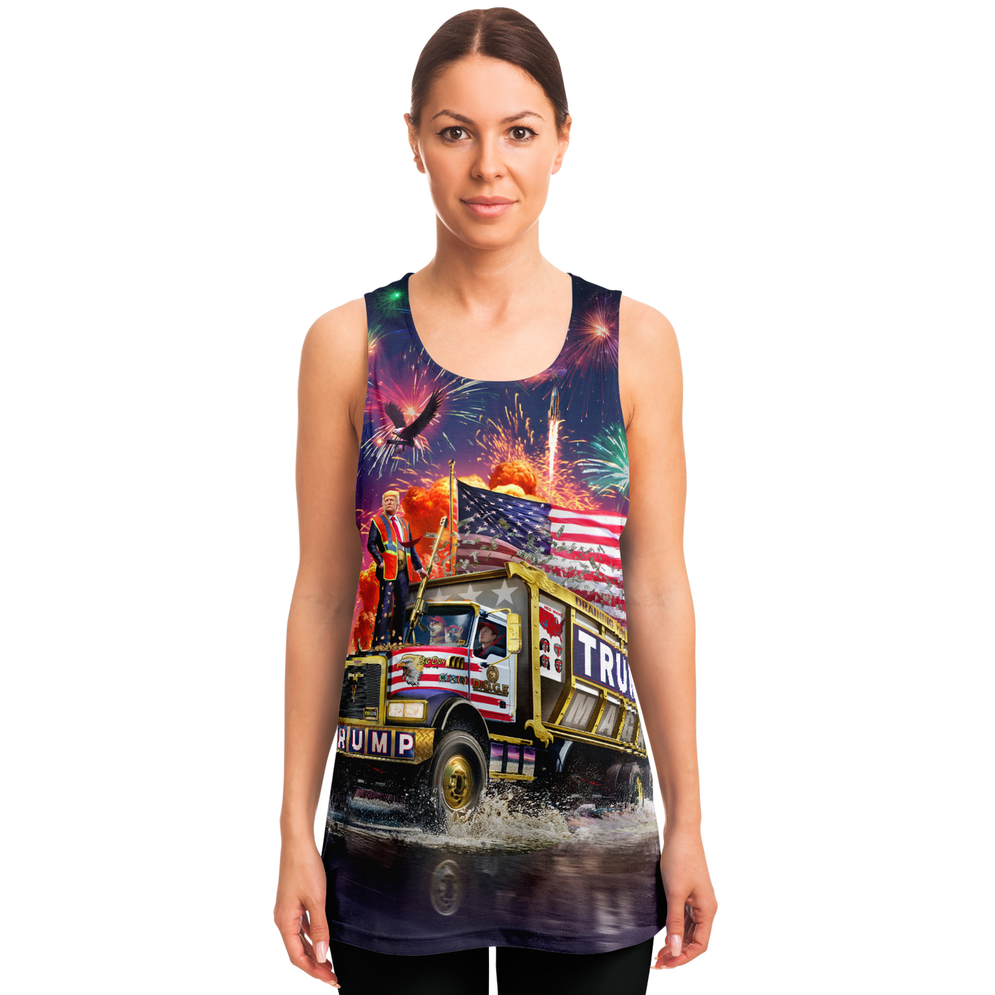 Trump Tank 2025 DOGE AOP - TANK