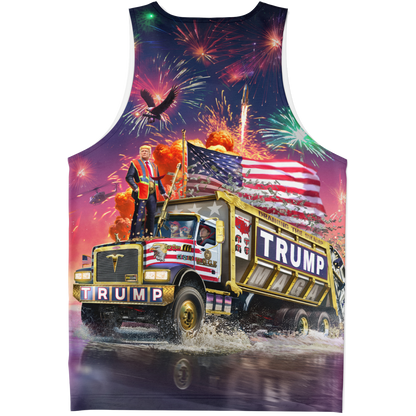 Trump Tank 2025 DOGE AOP - TANK