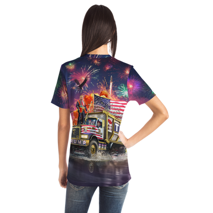 Trump Tank 2025 DOGE AOP - T SHIRT