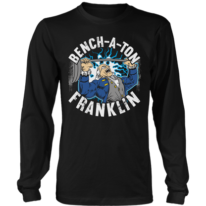 Apparel Mens Long Sleeve / Black / S Bench-a-ton Franklin