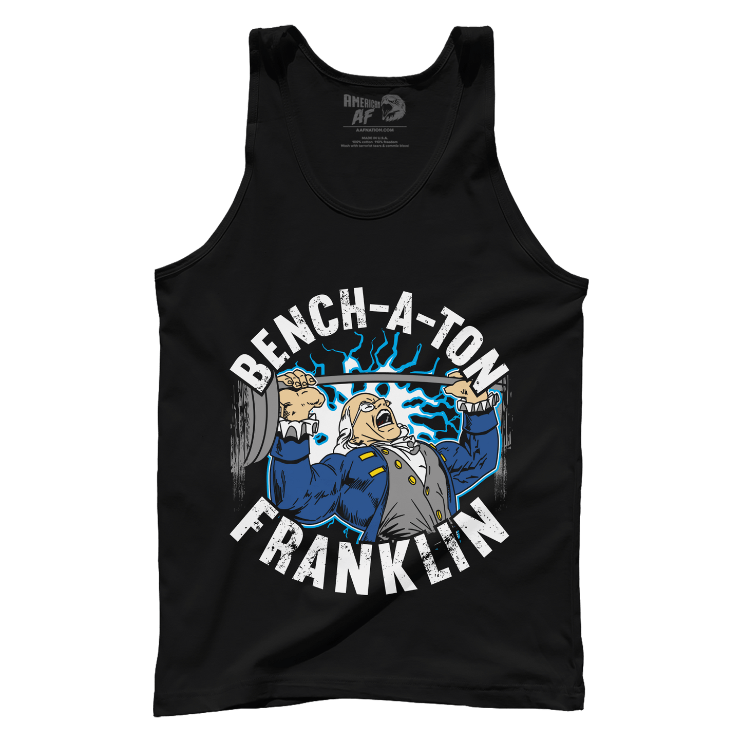 Apparel Premium Mens Tank / Black / XS Bench-a-ton Franklin