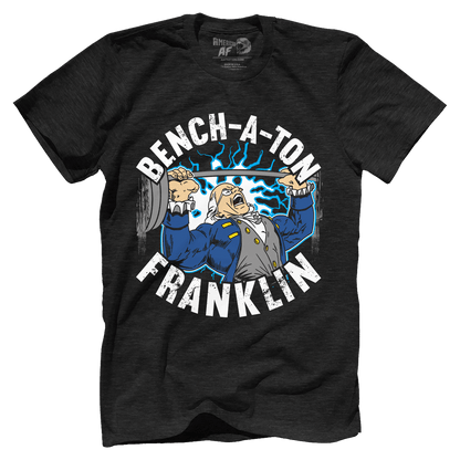 Apparel Premium Mens Triblend Shirt / Vintage Black / S Bench-a-ton Franklin