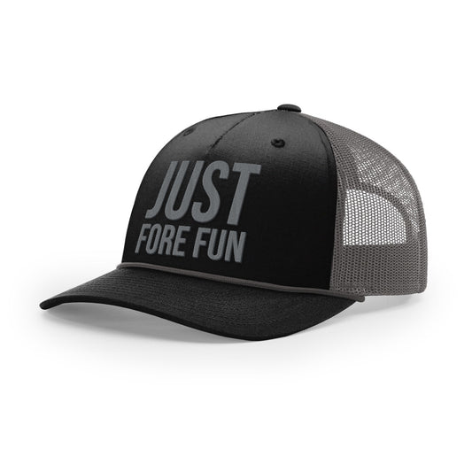 Just Fore Fun Rope Trucker Hat