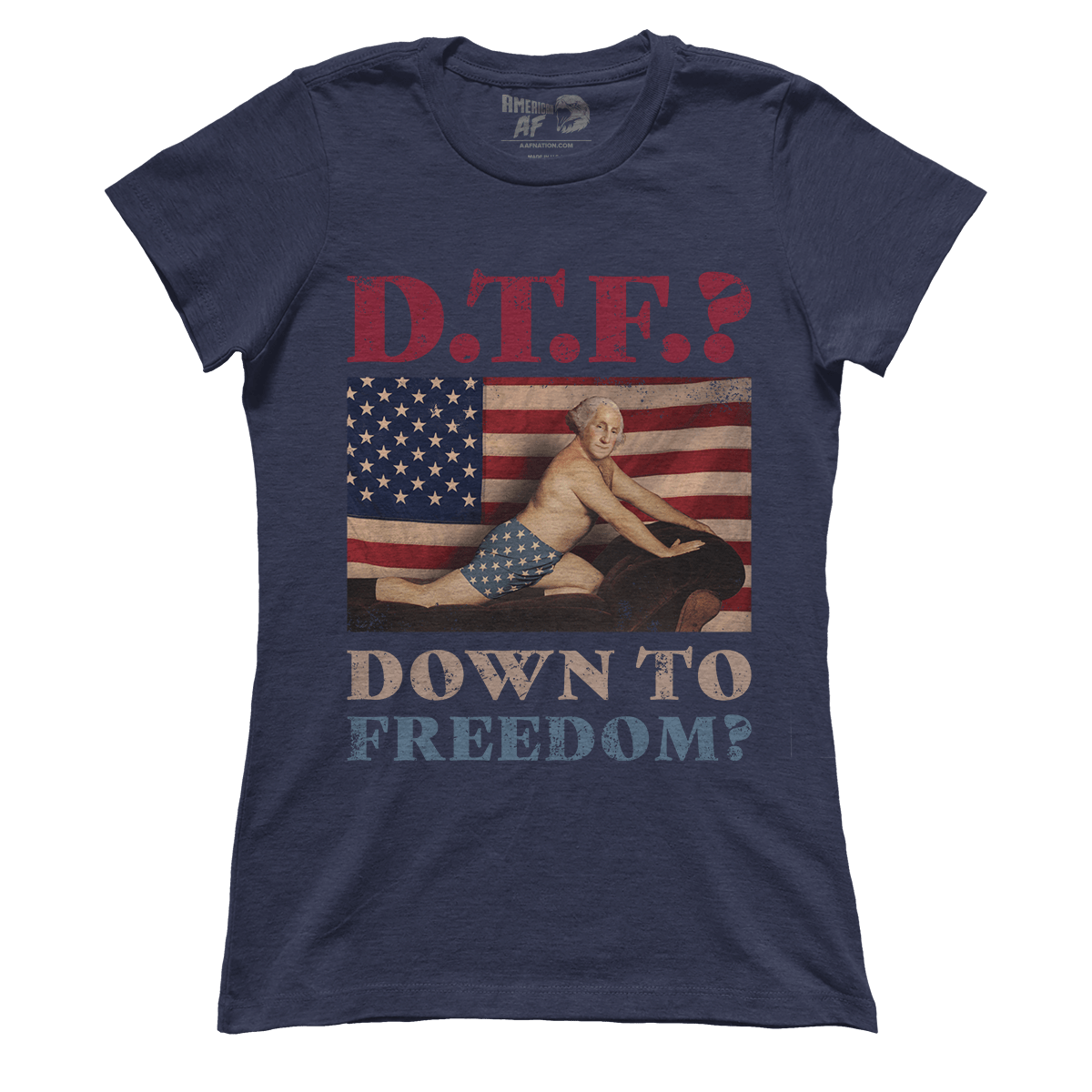 T-shirt DTF? Down to Freedom? (Ladies)