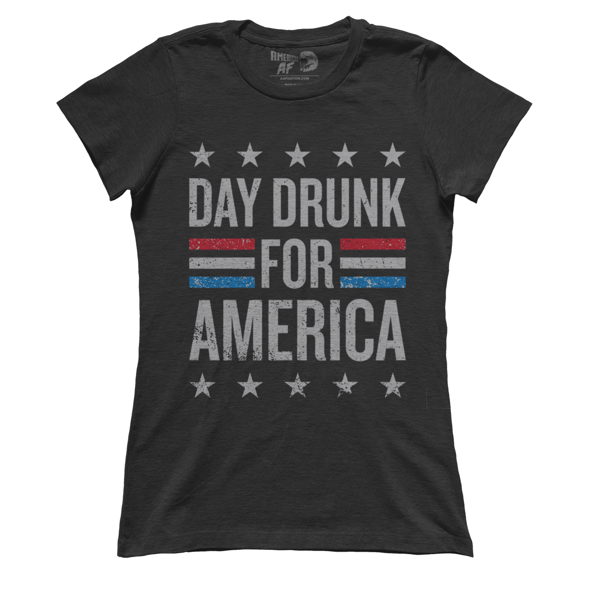 Apparel Premium Ladies Tee / Black / XS Day Drunk for America (Ladies)