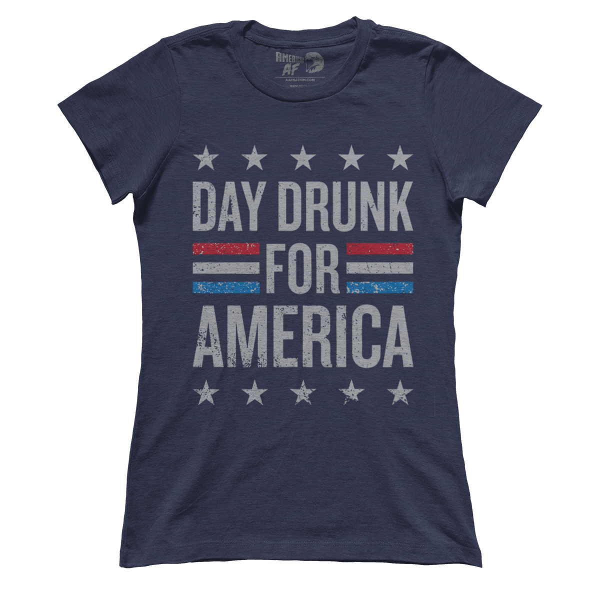 Apparel Premium Ladies Tee / Midnight Navy / XS Day Drunk for America (Ladies)