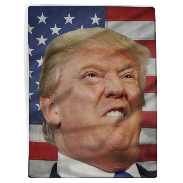 Donald Trump's Face V2 Blanket