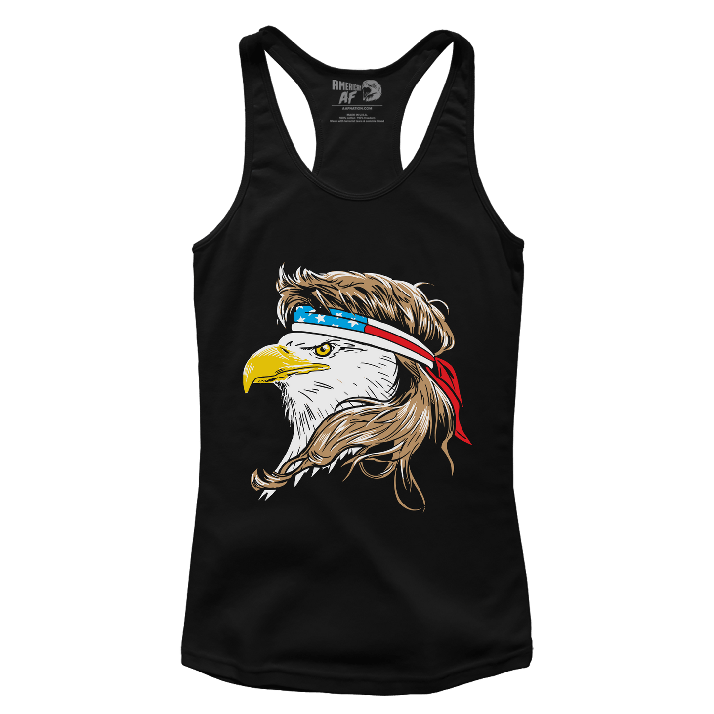 T-shirt Premium Ladies Racerback Tank / Black / XS Merican Eagle (Ladies)