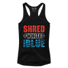 Shred White And Blue (Ladies)