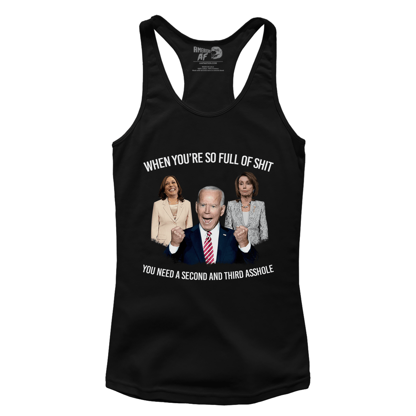 T-shirt Premium Ladies Racerback Tank / Black / XS You Need A Second And Third (Ladies)