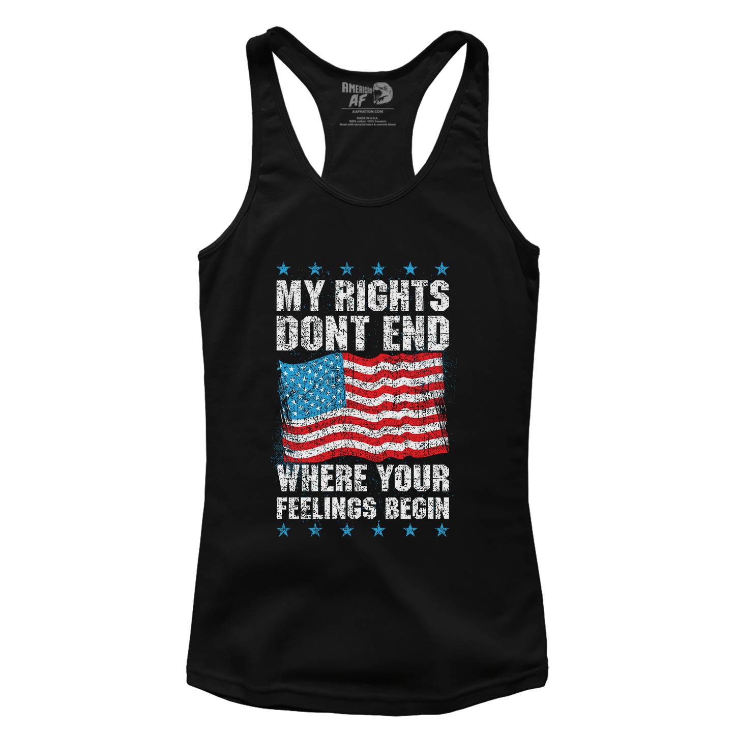 T-shirt My Rights Don't End (Ladies)
