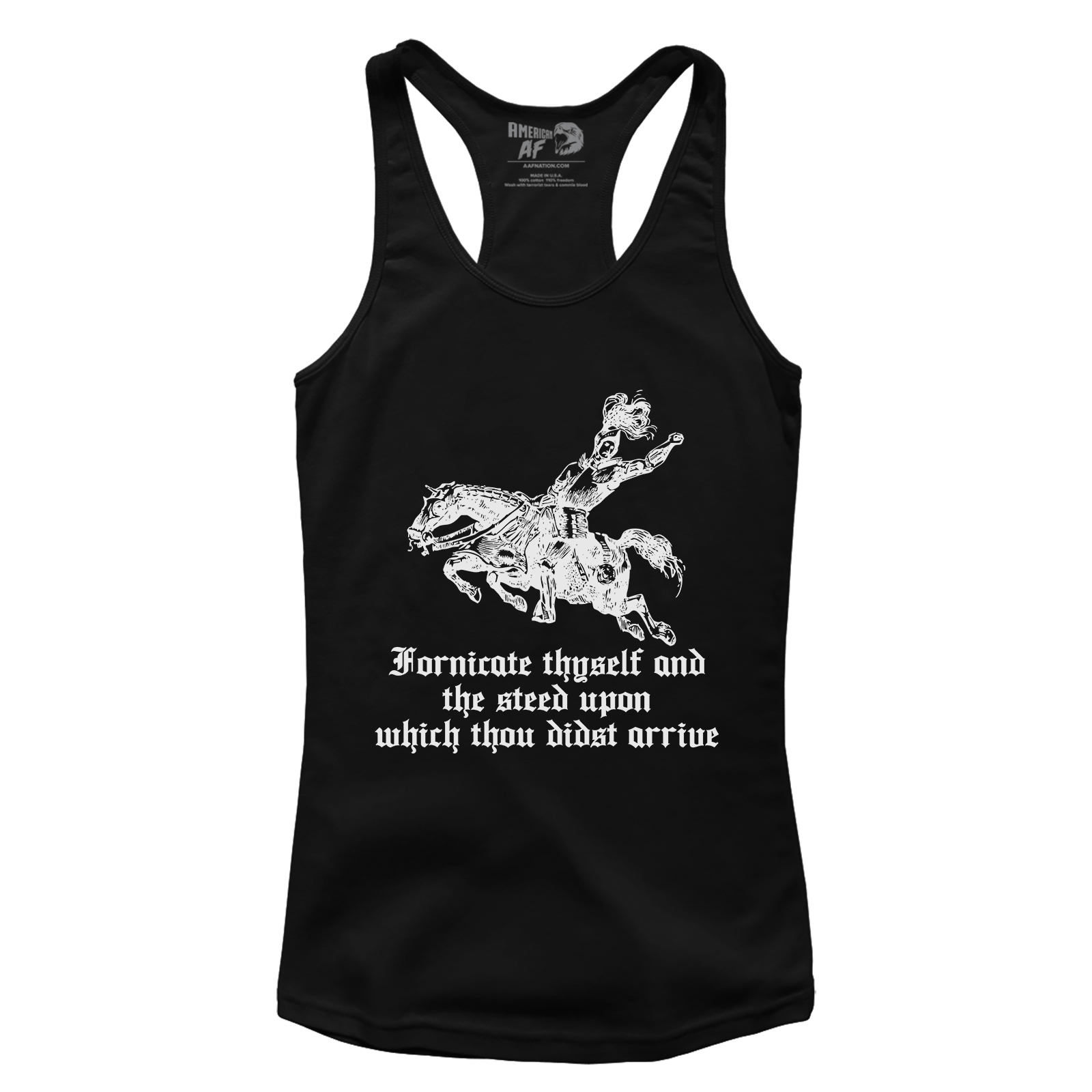T-shirt Fornicate Thyself (Ladies)