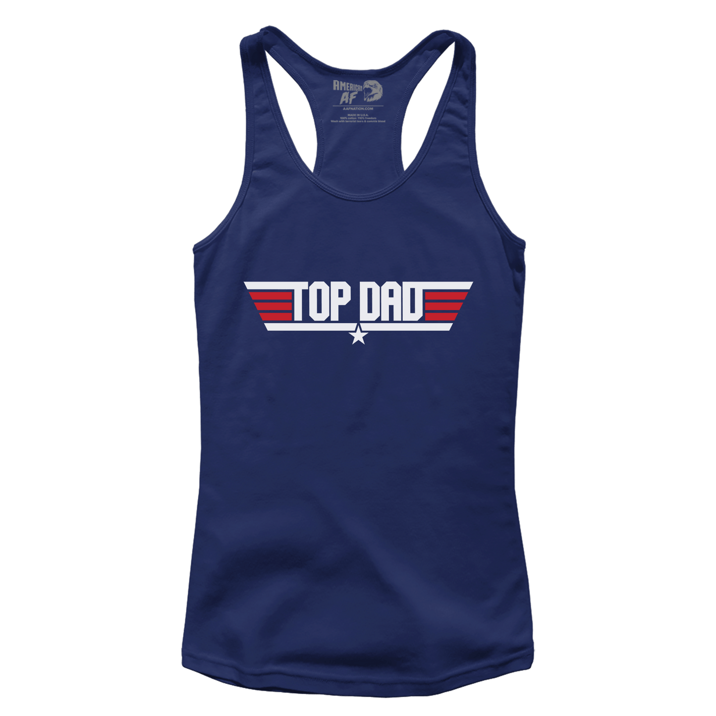 T-shirt Premium Ladies Racerback Tank / Midnight Navy / XS Top Dad (Ladies)