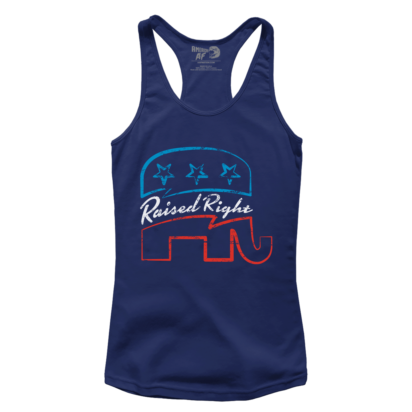 T-shirt Premium Ladies Racerback Tank / Midnight Navy / XS Raised Right (Ladies)
