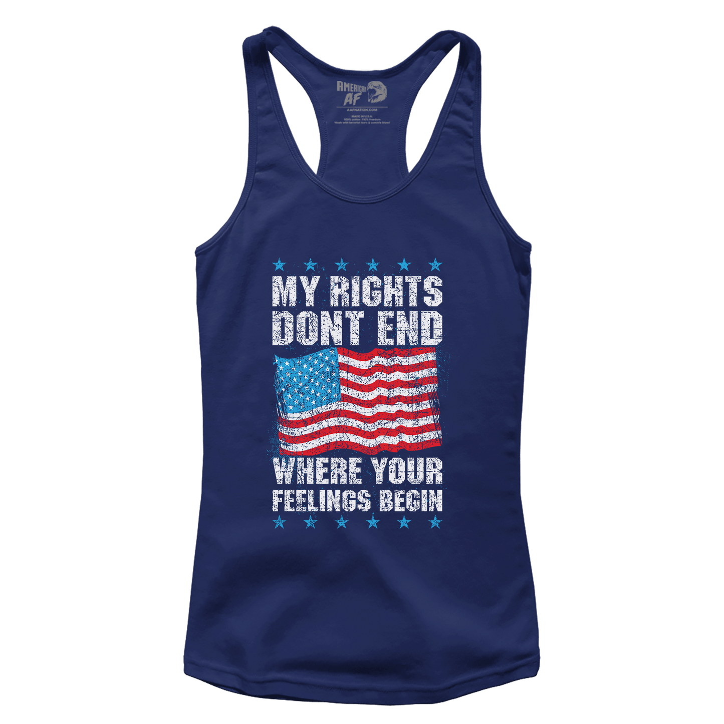 T-shirt My Rights Don't End (Ladies)