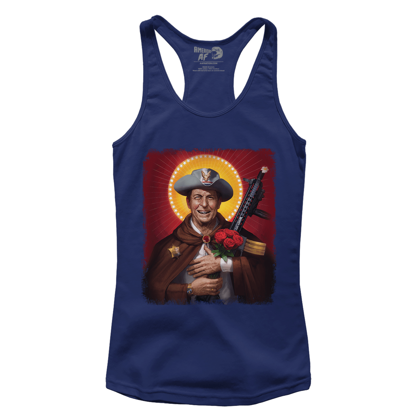 Apparel Premium Ladies Racerback Tank / Midnight Navy / XS Saint Reagan (Ladies)
