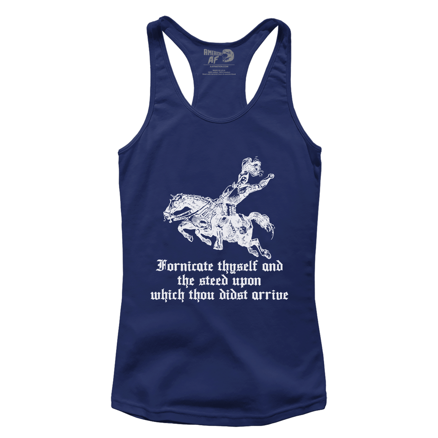 T-shirt Fornicate Thyself (Ladies)