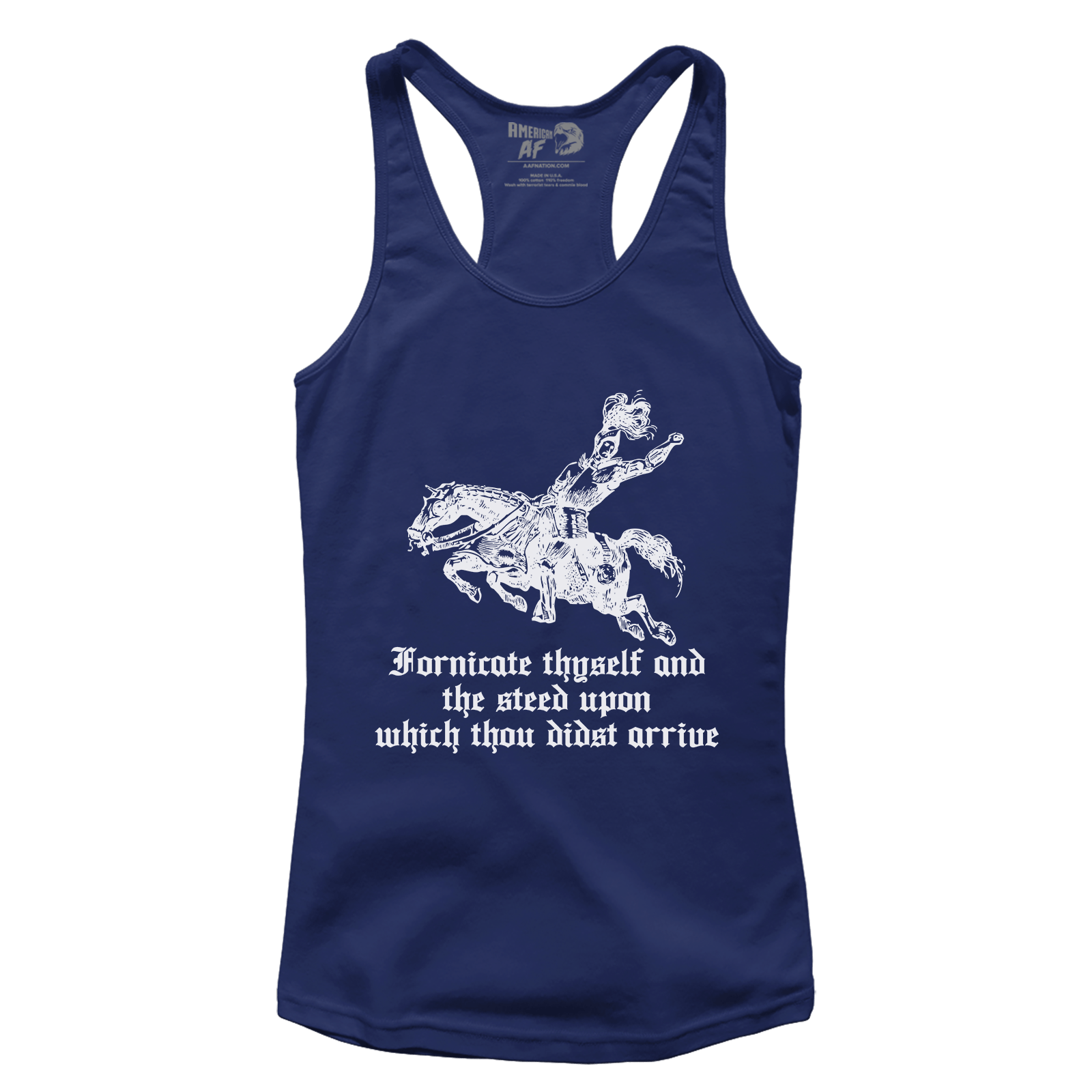 T-shirt Fornicate Thyself (Ladies)