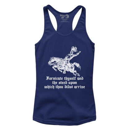 T-shirt Fornicate Thyself (Ladies)