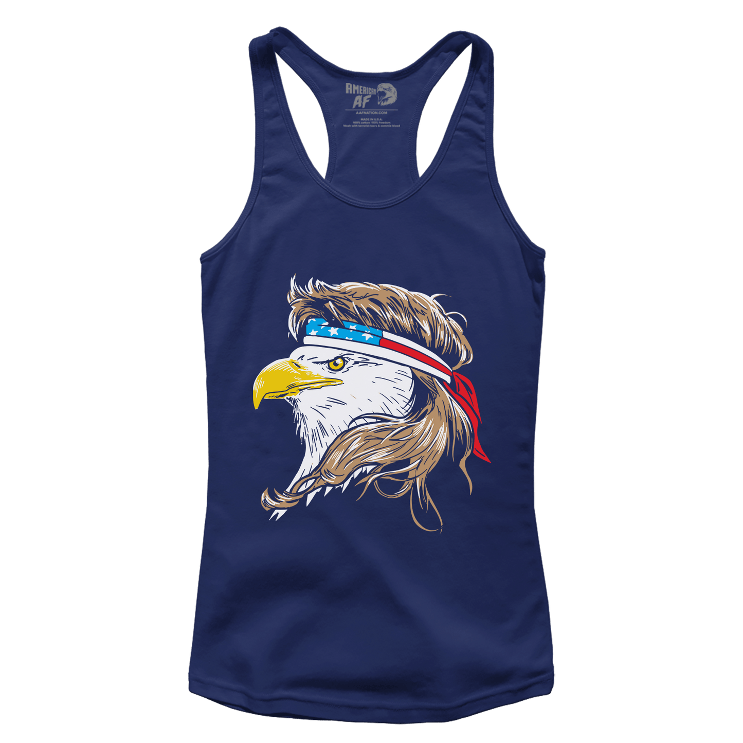 T-shirt Premium Ladies Racerback Tank / Midnight Navy / XS Merican Eagle (Ladies)