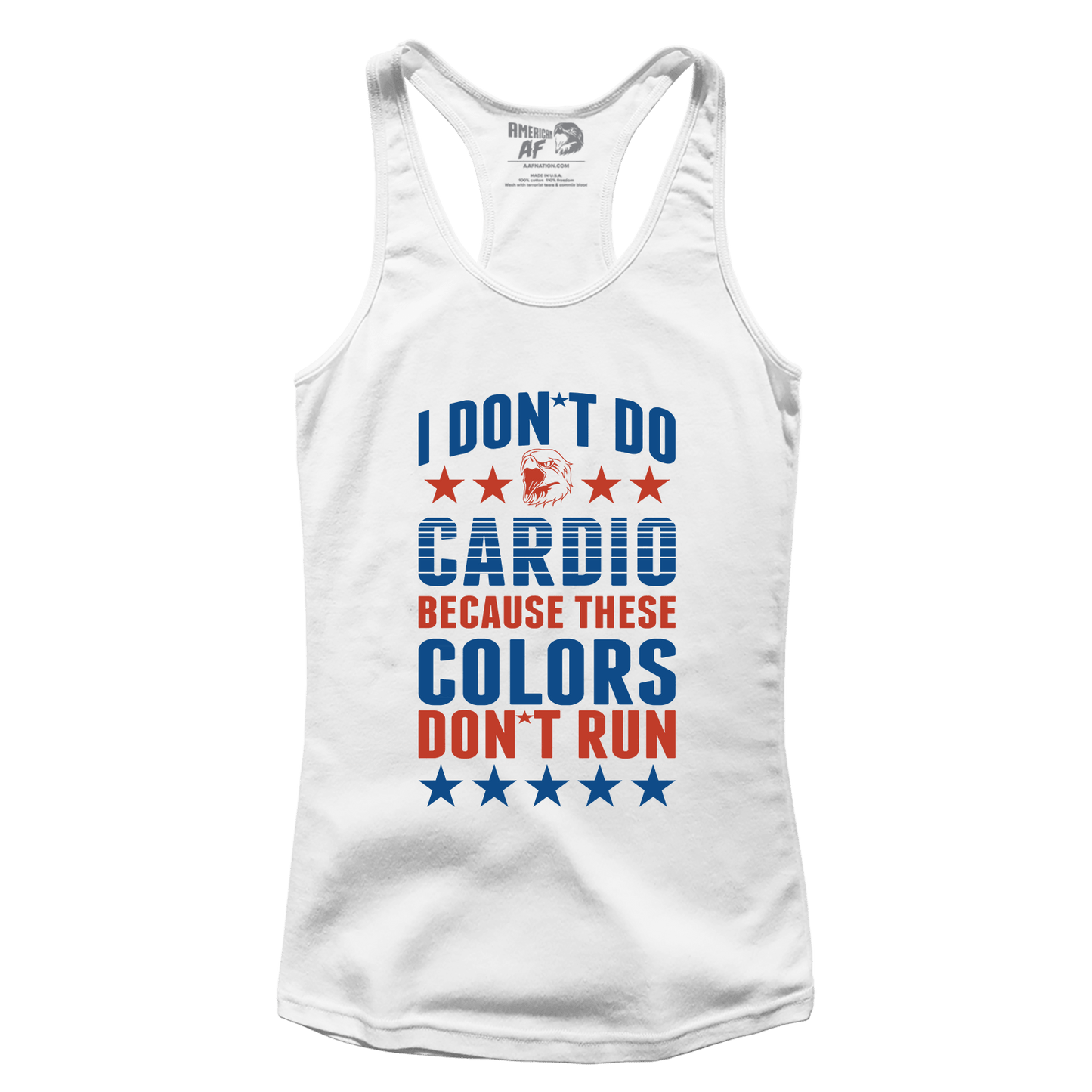 T-shirt Premium Ladies Racerback Tank / White / XS Get To The Choppa (Ladies)