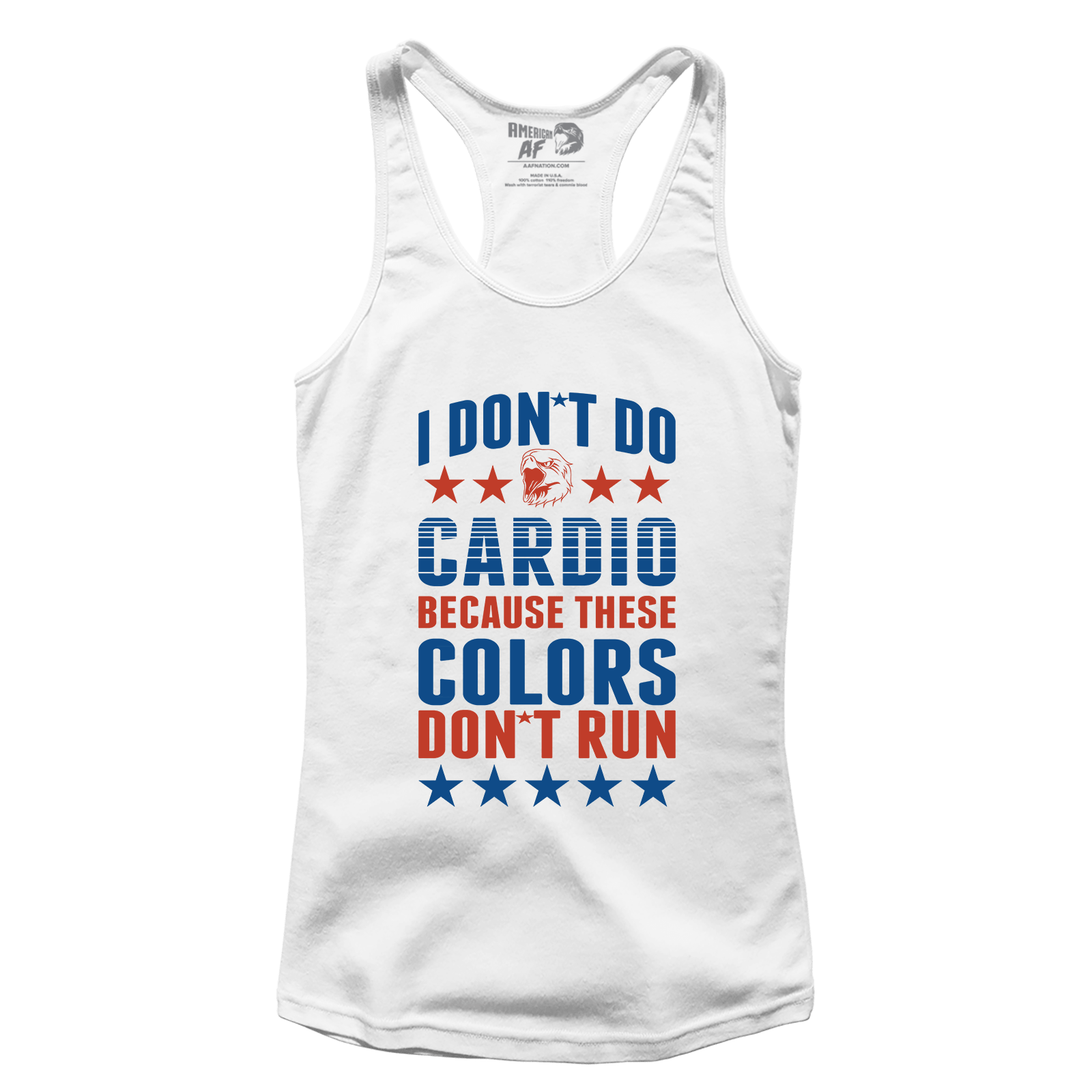 T-shirt Premium Ladies Racerback Tank / White / XS Get To The Choppa (Ladies)