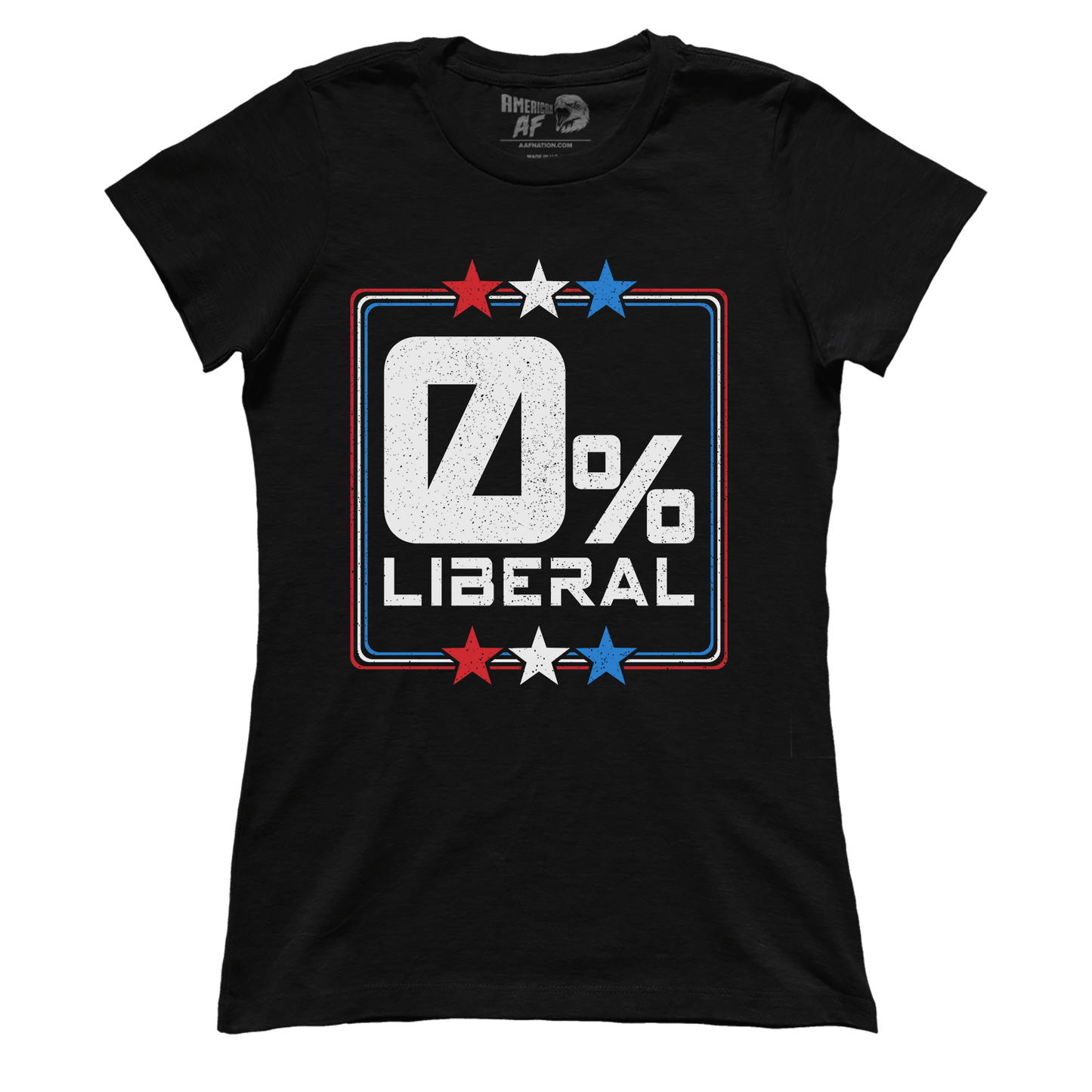T-shirt Premium Ladies Tee / Black / XS Zero Percent Liberal (Ladies)