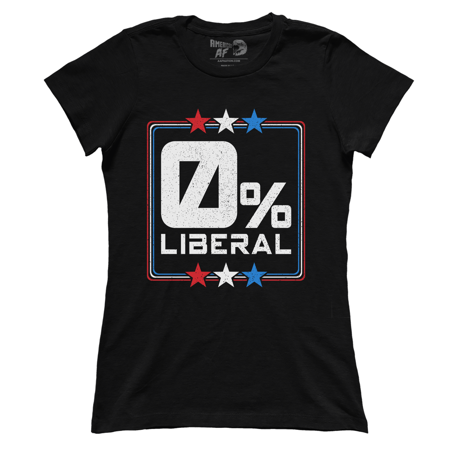 T-shirt Premium Ladies Tee / Black / XS Zero Percent Liberal (Ladies)