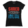Shred White And Blue (Ladies)