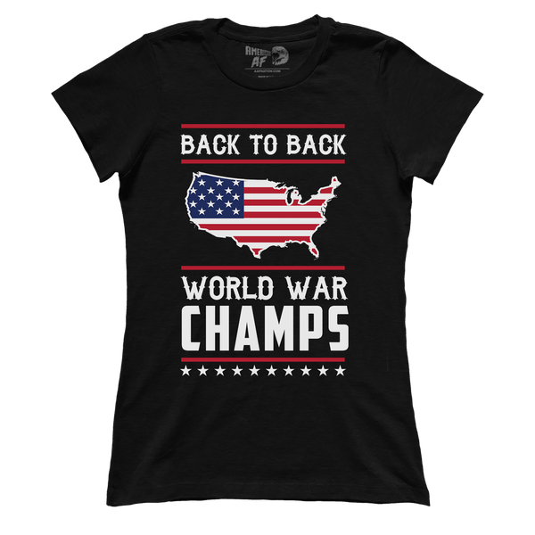 Back-To-Back World War Champs (Ladies)