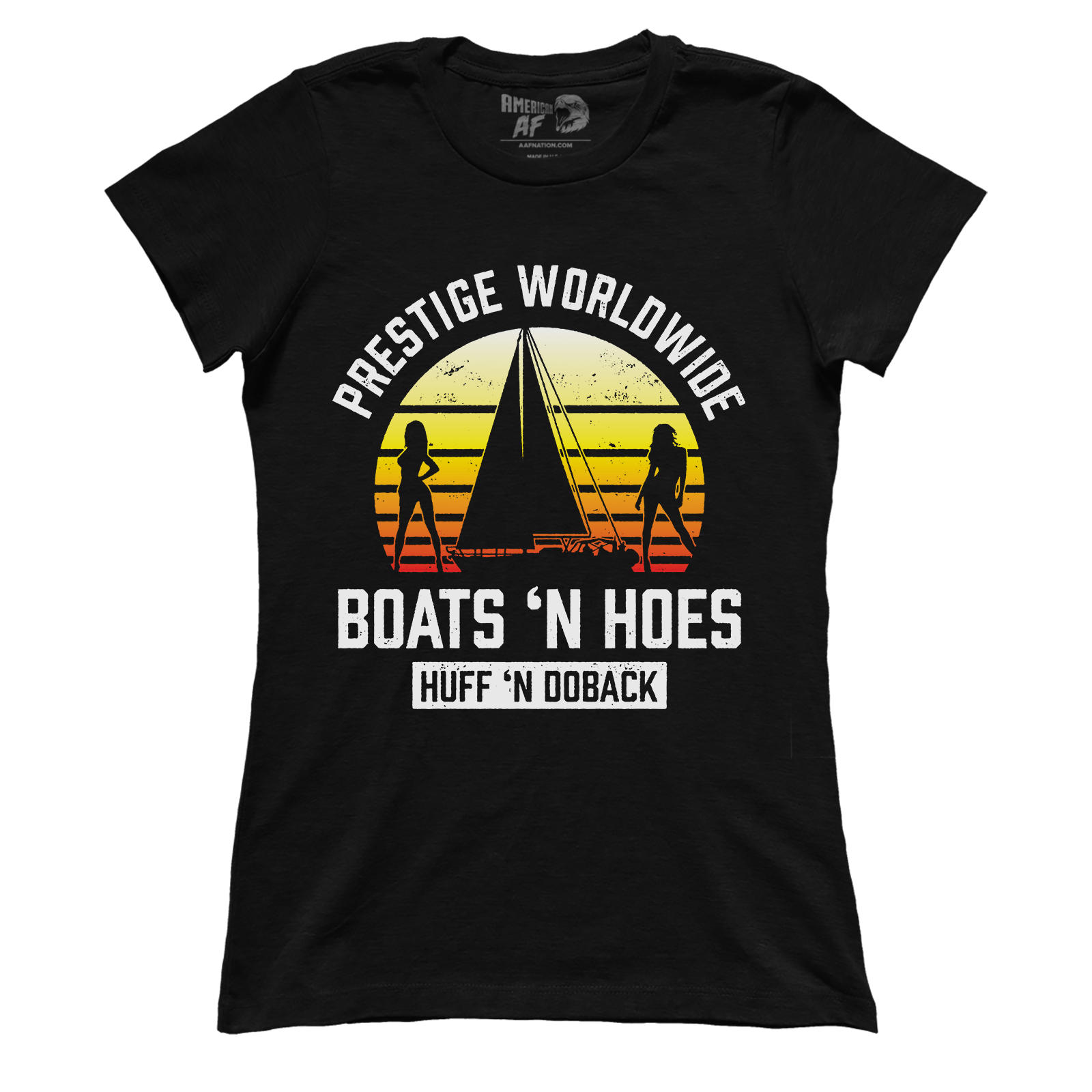 T-shirt Premium Ladies Tee / Midnight Navy / XS Boats 'N Hoes (Ladies)