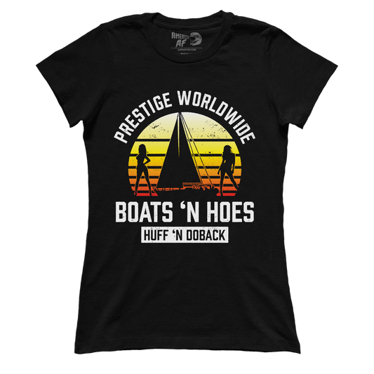 T-shirt Premium Ladies Tee / Midnight Navy / XS Boats 'N Hoes (Ladies)