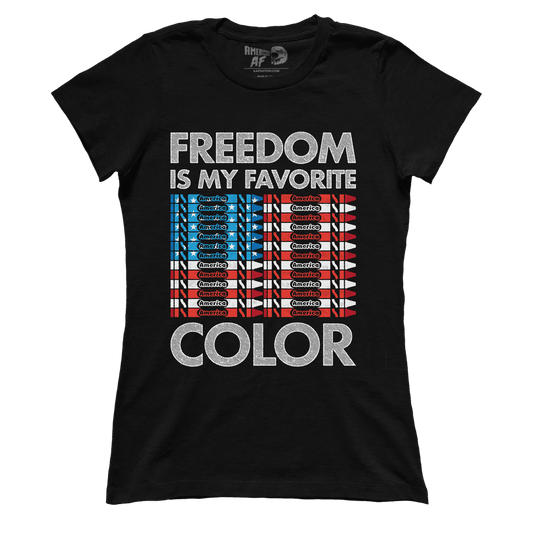 Apparel Freedom is my Favorite Color (Ladies)