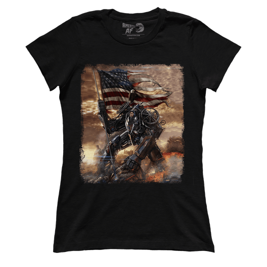 Apparel Premium Ladies Tee / Black / XS FDR Battle for America (Ladies)