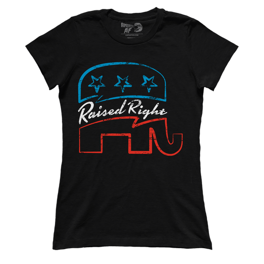 T-shirt Premium Ladies Tee / Black / XS Raised Right (Ladies)
