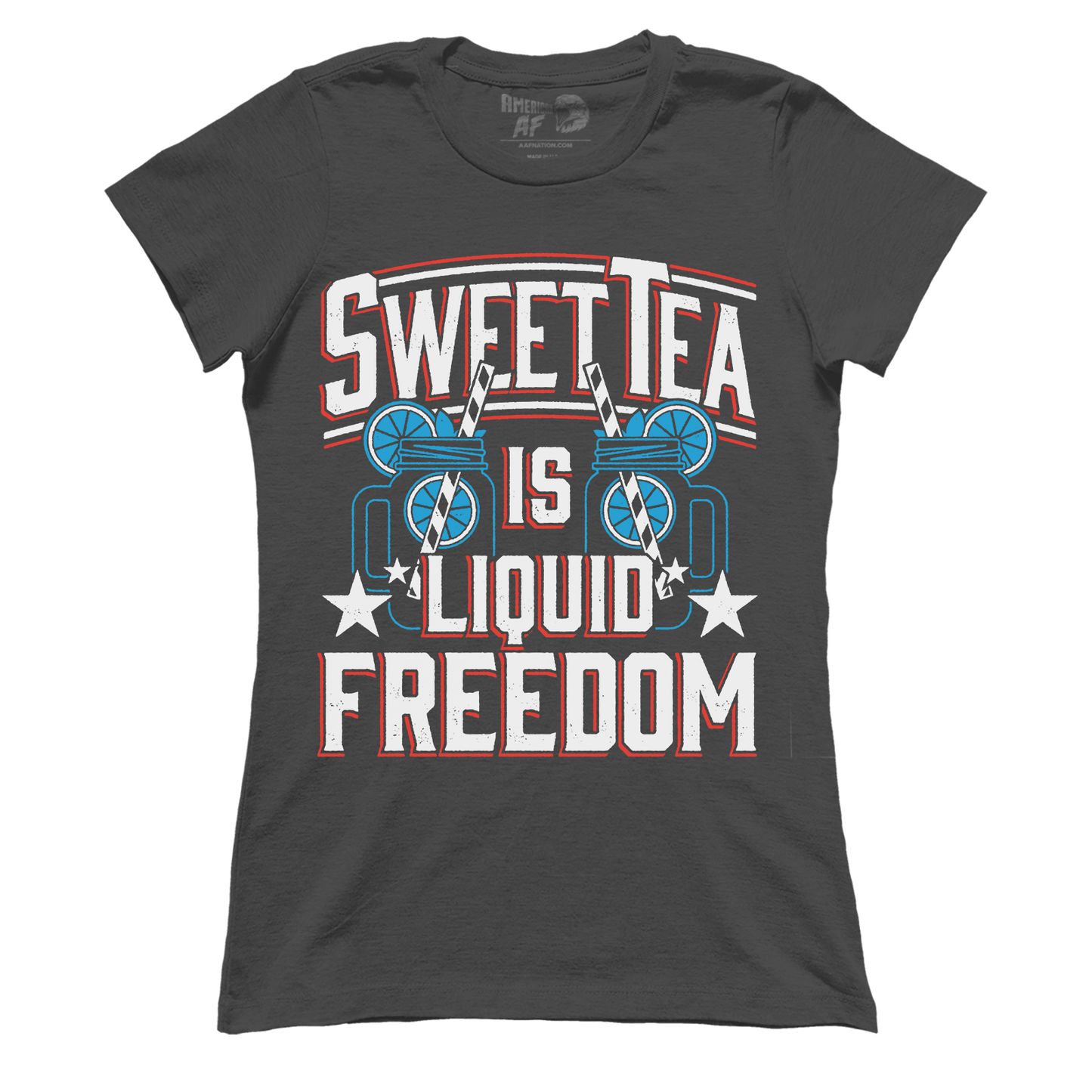 Apparel Premium Ladies Tee / Heavy Metal / XS Sweet Liquid Freedom (Ladies)
